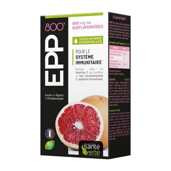Santé-Verte EPP 800+ Immunité 50 ml