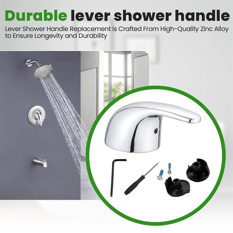 Replacement for Moen 100657 Lever Shower Handle, Compatible with Moen