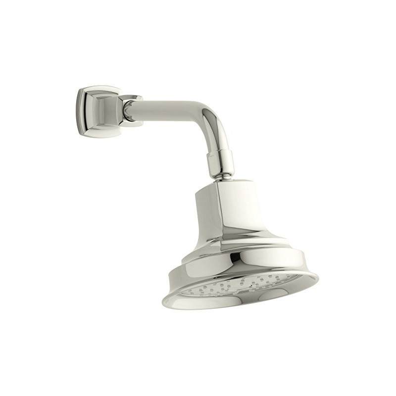 KOHLER 45410-SN Margaux Single Function Wall Mount Showerhead with Katalyst