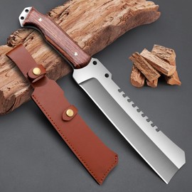 Outdoor Machete with Sheath for Cutting Trees, for Yard Work and for urvival Machete Ideal for Gardening,Camping, Fishing, Hunting, Bushcraft (G31)