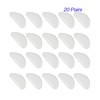 20 Pairs Eyeglasses Nose Pad, Soft Silicone Pads Glasses Adhesive