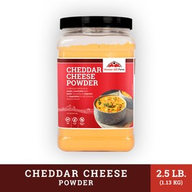 Hoosier Hill Farm Cheddar Cheese Powder, Cheese Lovers, 2.5LB (Pack of 1)