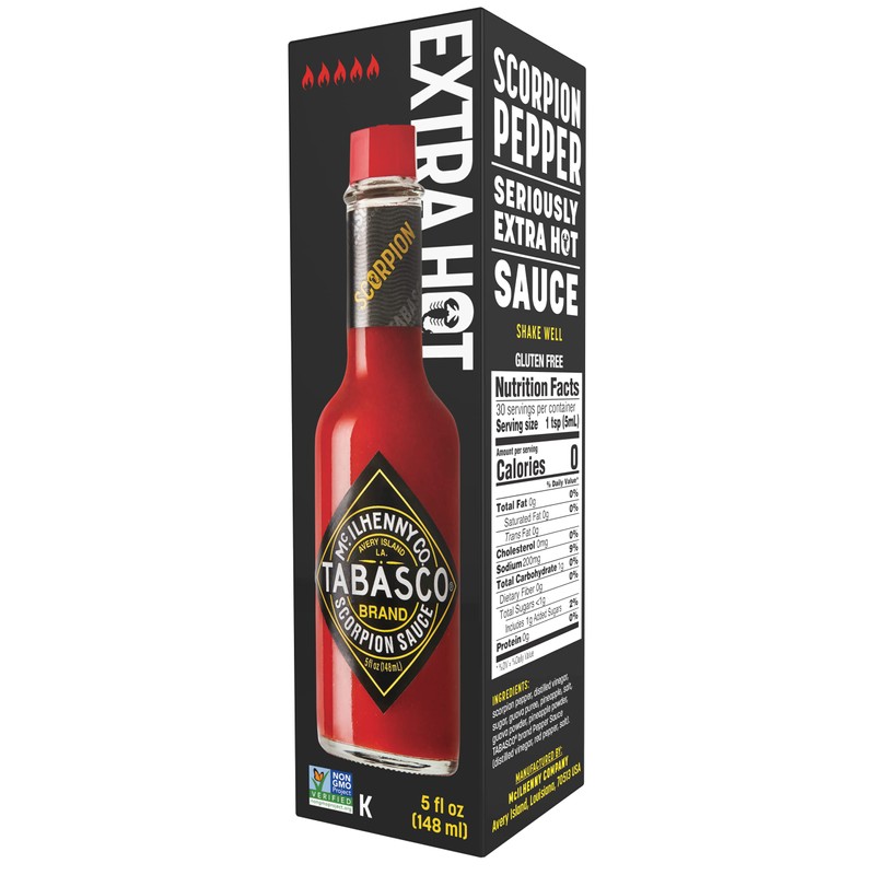 TABASCO® Brand Scorpion Sauce, 5 oz (Pack of 12)