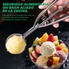 3 Piezas Cuchara para Helado, Acero Inoxidable, Cucharadas de Galletas