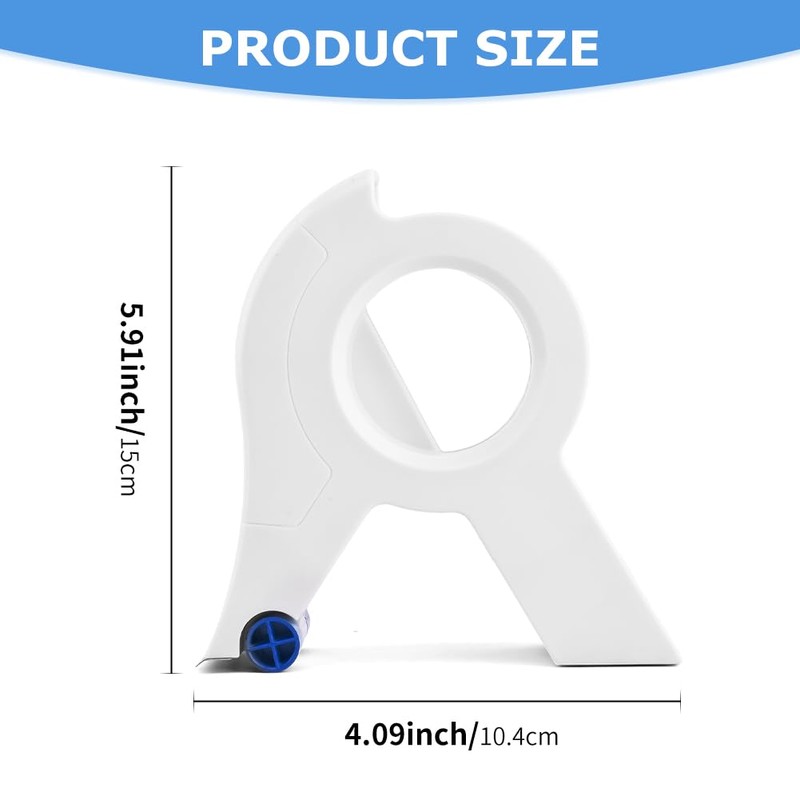 QKDS Masking Paint Tape Dispenser, Portable Paint Tape Applicator for