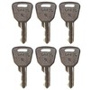 GAOHOU Pack of 6 4241A Elevator Keys 4241A Ignition Key