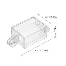 OATIPHO Boat Type Switch Protective Cover Switch Cap Push Bottom Start Cover Lid Switch Guard Rocker Switch Cover Switch Covers Emergency Cover Button Emergency Stop Plastic