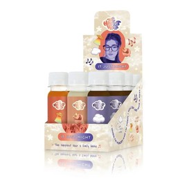 It Just Might Wellness – 12-Pack emhahee x The Happiest Hour Collab – Intensify, Calm & Bliss Vitamin Supplement Shots for Mood, Relaxation & Balance