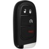 KEYALL 2 Pack 4 Buttons Remote Control Car Key Fob