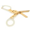 Emergency Response Shears with Glass Breaker Stainless Steel Plastic Luminous