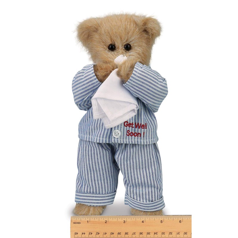 Bearington Illie Willie Plush Stuffed Animal Get Well Soon Teddy