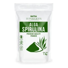 Alga Spirulina Polvo Premium, 1 Kg                                                                                                                    