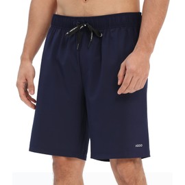 HOdo Mens Swim Trunks 9" Quick Dry Swim Shorts Bathing Suit, 03-navy, XX-Large