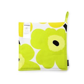 [marimekko] Pieni Unikko Women's Pot Holder, 52_1_5263166431F, White x Red