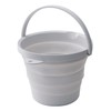 Isetou Soft Bucket 8 Shape, Foldable, Soft Material, 2.8 gal