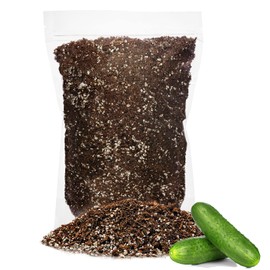 PREMIUM Organic Potting Soil for Cucumbers by Gardenera - (1 Quart Bag)