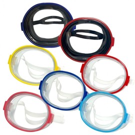 Jeil Full View Goggles (Extra Large) (Random Color) Adult Swim Goggles Tempered Glass 3ea