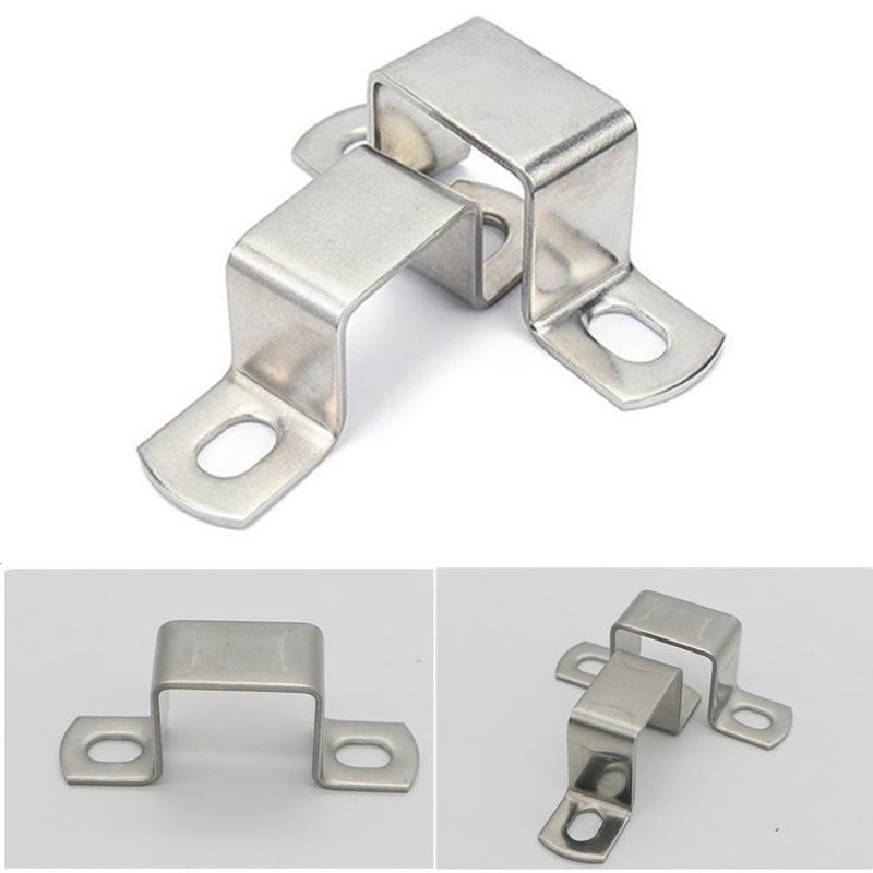 Granmagazz Pipe Support Hangers 6pcs Stainless Steel Pipe Support clamp