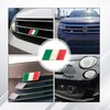 Ziciner 3D Italian Flag Emblem Badge with L Shaped Mounting