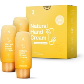 B Life Kit de 3 cremas para manos 80 ml Esencia de Vainilla Con Vitamina E Y Niacinamida Natural Hand Cream Vainilla.