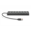 DIGITUS USB Hub - 7 Ports - USB 3.0 -