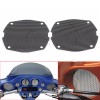 Unbranded Mesh Speaker Trim Cover For Harley 96-13 Electra Street