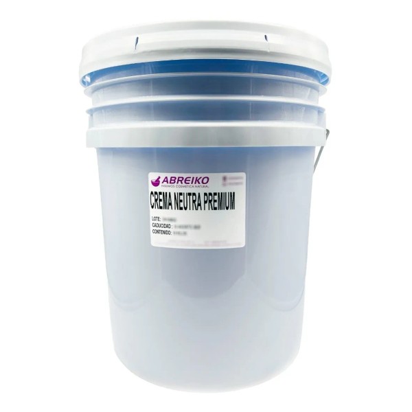 Crema Base Premium Sin Parabenos 18 Kilos Fragancia Sin fragancia