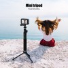 TELESIN Selfie Stick Aluminum Alloy Extendable Selfie Stick Tripod for