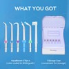 Hwxtoxy Replacement Tips for Waterpik Water Flosser Waterpik' Replacement Parts,