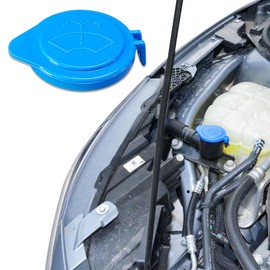 Lyxheth Windshield Wiper Washer Fluid Reservoir Tank Bottle Cap, Washer Caps, 1708196 BM51-17632-AA Windshield Wiper Fluid Cap Replacement, Car Windshield Washer Cover Cap Fit for Ford Focus 2011-2015