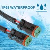 VIKKSAER Deutsch DT DTP 2 pin Male Socket Adapter for