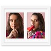DUENPY 8.5x11 Double 5x7 Picture Frame Double Picture Frame Displays