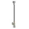 Quarter Turn Straight Valve 5/8-Inch OD by 12-Inch Stainless Steel