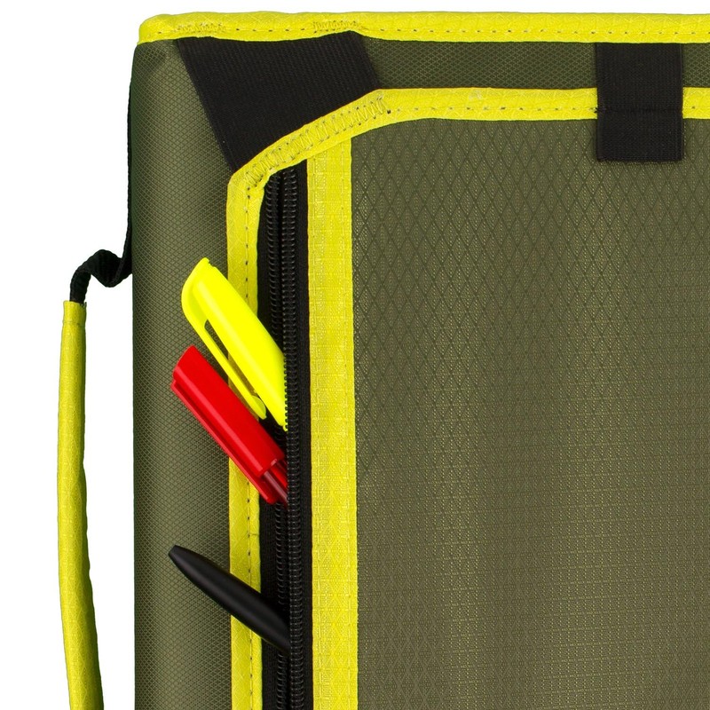 Five Star Zipper Binder, 2 Inch 3-Ring Binder with Round