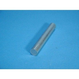 Quick Cutting Aluminum Round Rod: 0.6 x 3.9 inches (15 x 100 mm); Metal Material: Aluminum Round Rod