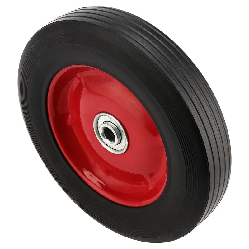 GINLANK 4 PCS 8 x 1.75 Inch Solid Rubber Tire,