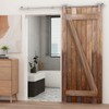 TSMST 6FT Sliding Barn Door Hardware Kit, Stainless Steel Heavy