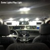RIDROID 16PCS White Interior LED Lights Package kit For 2010-2021