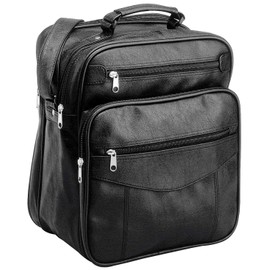 Bowatex Work Bag Shoulder Bag Flight Shoulder Bag Portrait Format 36 cm Black, black