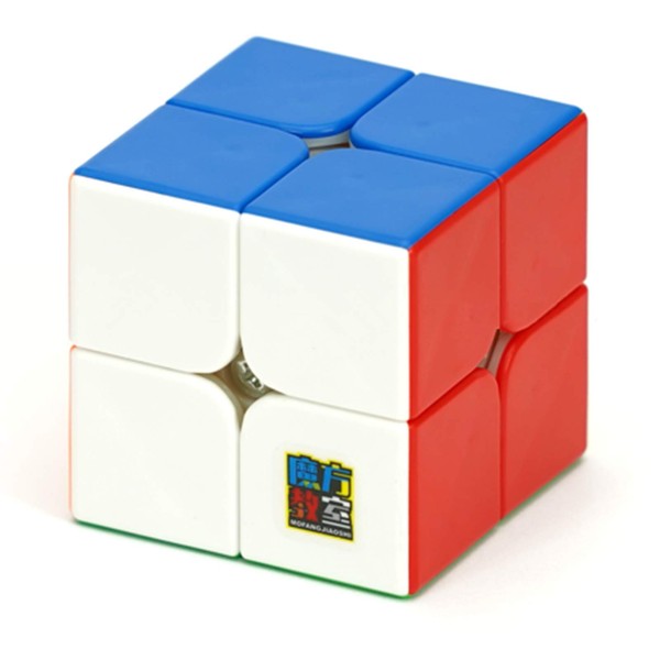 CuberSpeed MFJS Moyu RS2 M 2022 2x2 Speed Cube stickerless Moyu RS2M 2022 Mofang Jiaoshi RS2 M Cube