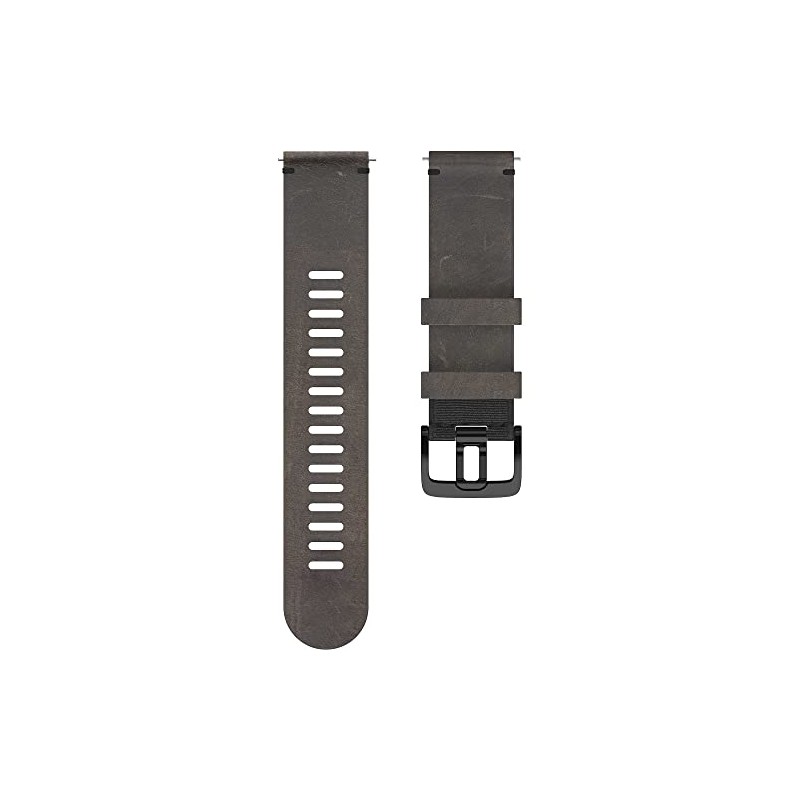 POLAR 91081744 Leather Replacement Wristband, 0.9 inches (22 mm), Brown,