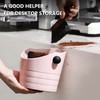 Large Espresso Knock Box, 1.2L Coffee Ground Knock Box,Shock-Absorbent Barista