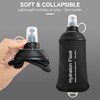 CXWLJL 250ml Soft Flask Soft Water Bottle for Running, Hiking,