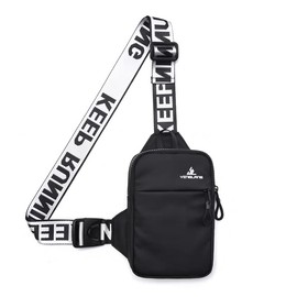 §SEYIXU Shoulder Bag, Mini Bag, Men's, Smartphone Pouch, Crossbody Bag, Shoulder Bag, Mini Pouch, Leisure Bag, Lightweight, Popular, Convenient, Outing, C Type - Black