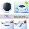Solar Pool Lighting, Pool Lights with Diamond Pattern, with Remote