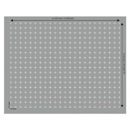 FS050R 50 mm (2,0 Inch) Figure Foam Tray full-size Raster