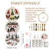QUANMAITONG Embroidery Set Adults, Embroidery Set Christmas Embroidery Set for