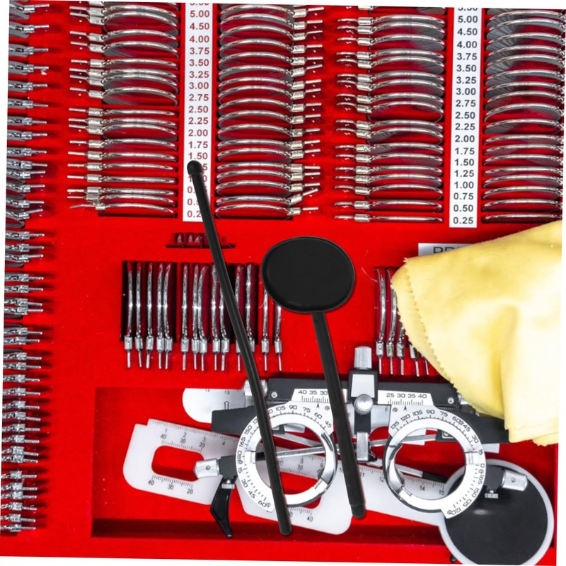 SAFIGLE 1 Set Portable Eye Occluder Set Test Tool with