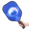 Lightweight Pickleball Paddle Racket Textured Fiberglass Surface PP Core Comfortable