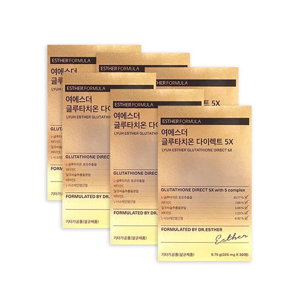 Esther Formula Yeo Esther Glutathione Direct 5X 30 sheets 6
